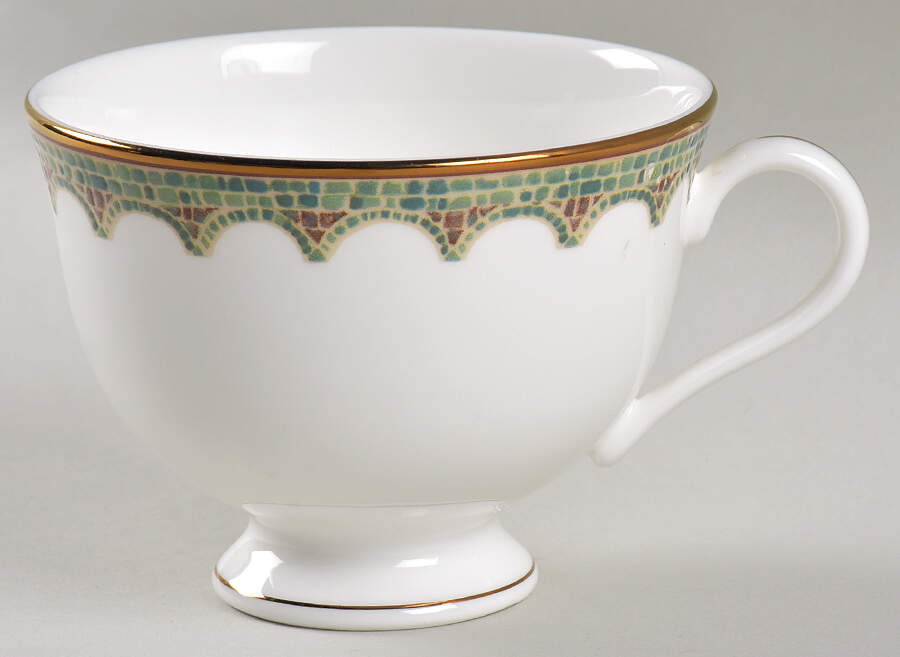 Mosaico d'Italia Mattonella Footed Cup by Lenox-1
