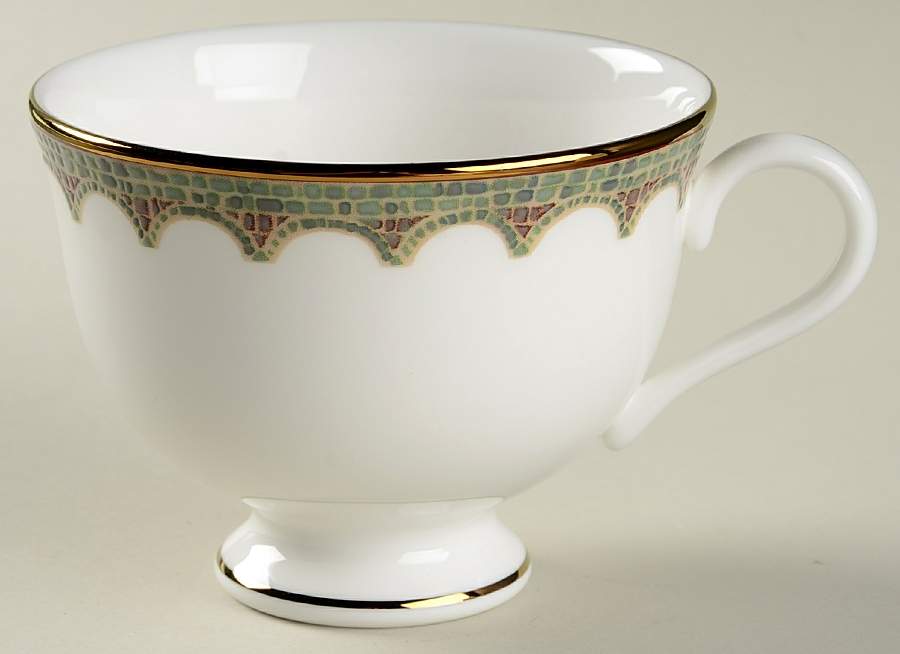 Mosaico d'Italia Mattonella Footed Cup by Lenox-1