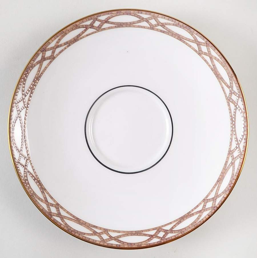 Mosaico d'Italia Cipresso Saucer for Footed Cup by Lenox-1