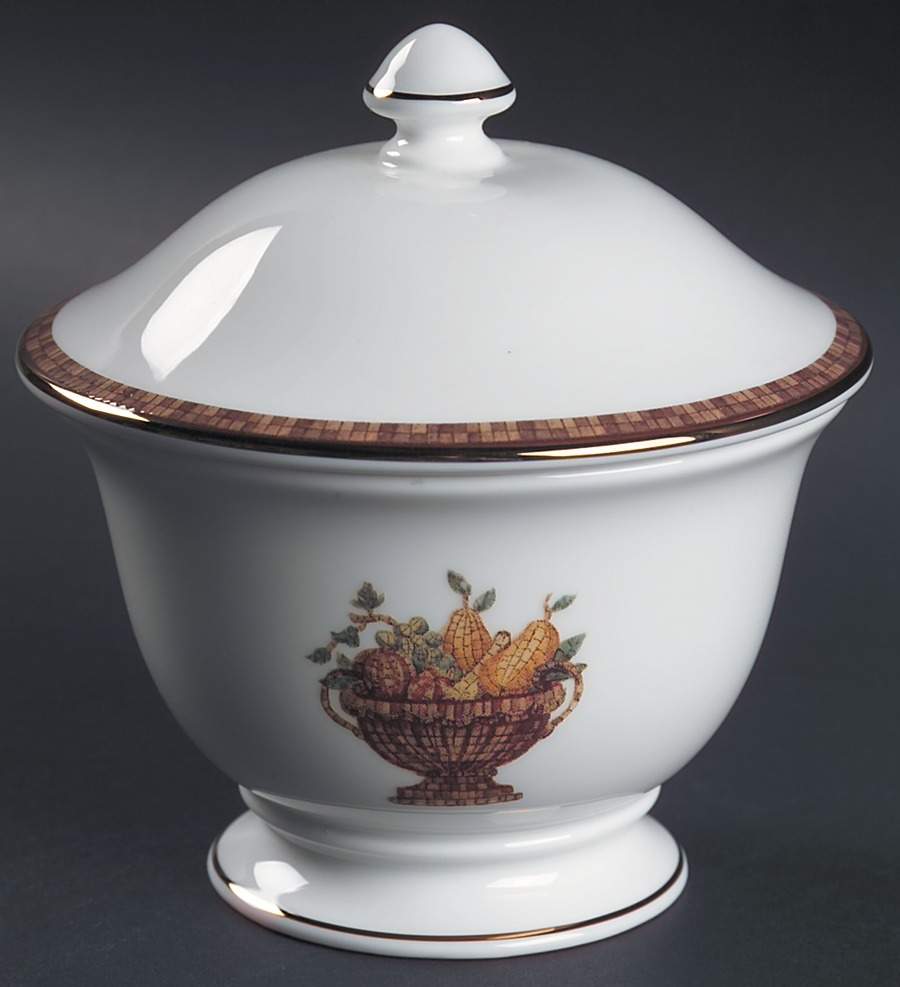 Mosaico d'Italia Accessories Sugar Bowl & Lid by Lenox-1