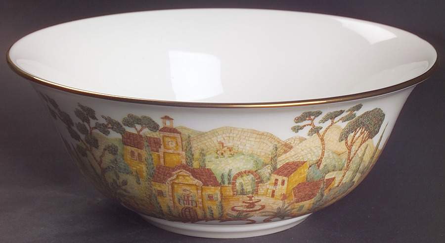Mosaico d'Italia Accessories 9" Round Vegetable Bowl by Lenox-1