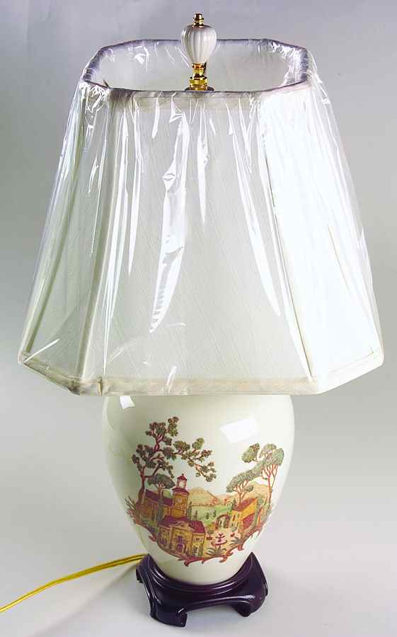 Mosaico d'Italia Accessories 22" Electric Lamp & Shade by Lenox-1
