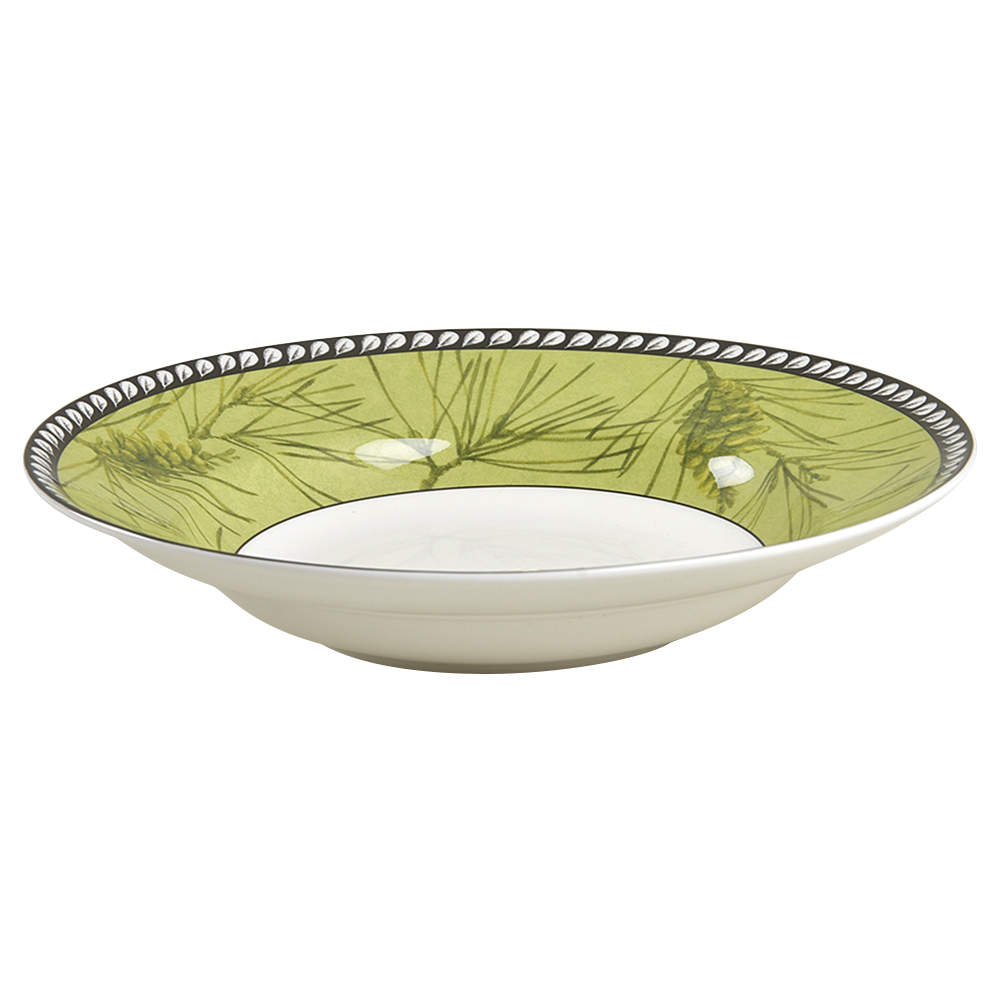 Etchings Pine Bough 9" Soup/Pasta Bowl by Lenox-1