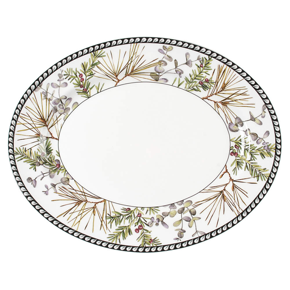 Etchings Accessories 16" Oval Serving Platter by Lenox-1