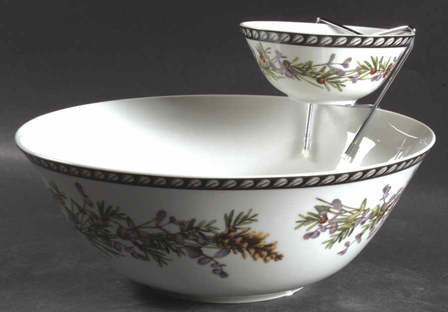Etchings Accessories Tier Bowl Set-2 Bowls and Metal Holder by Lenox-1