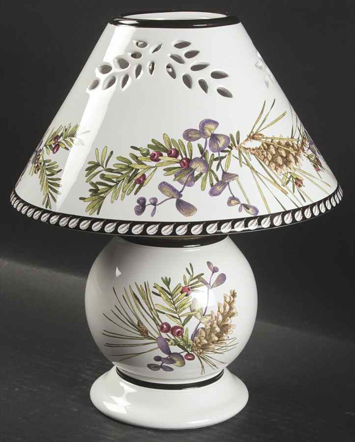 Etchings Accessories Candle Lamp & Shade by Lenox-1