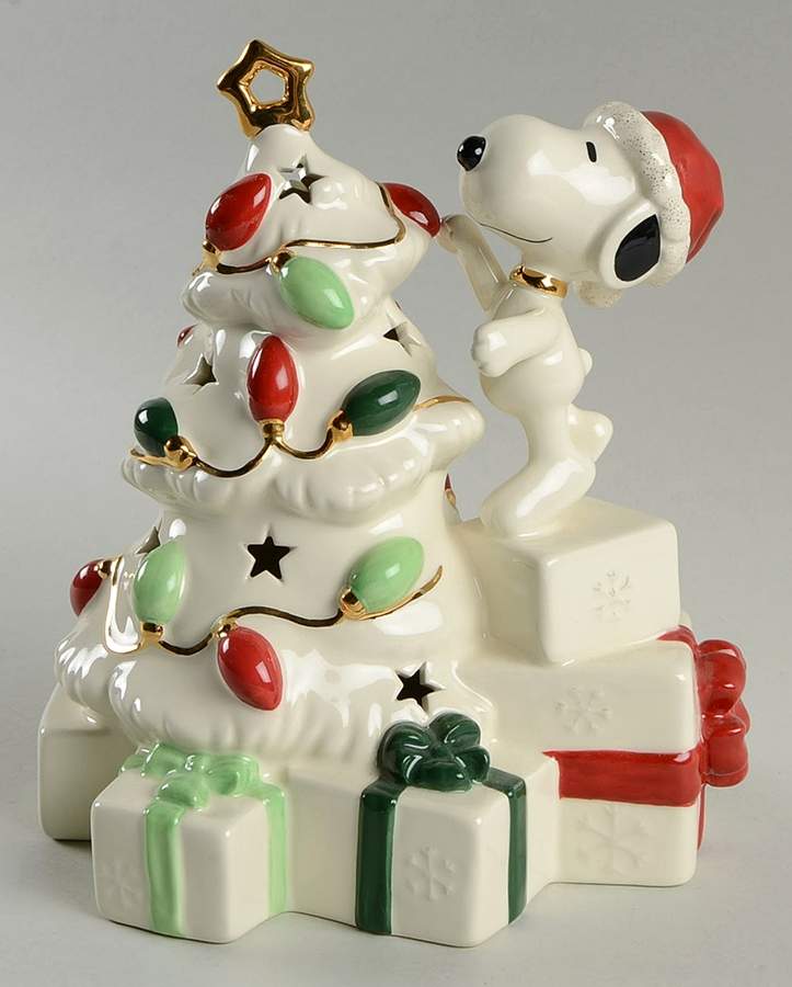 Snoopy's Christmas Figurine by Lenox-1