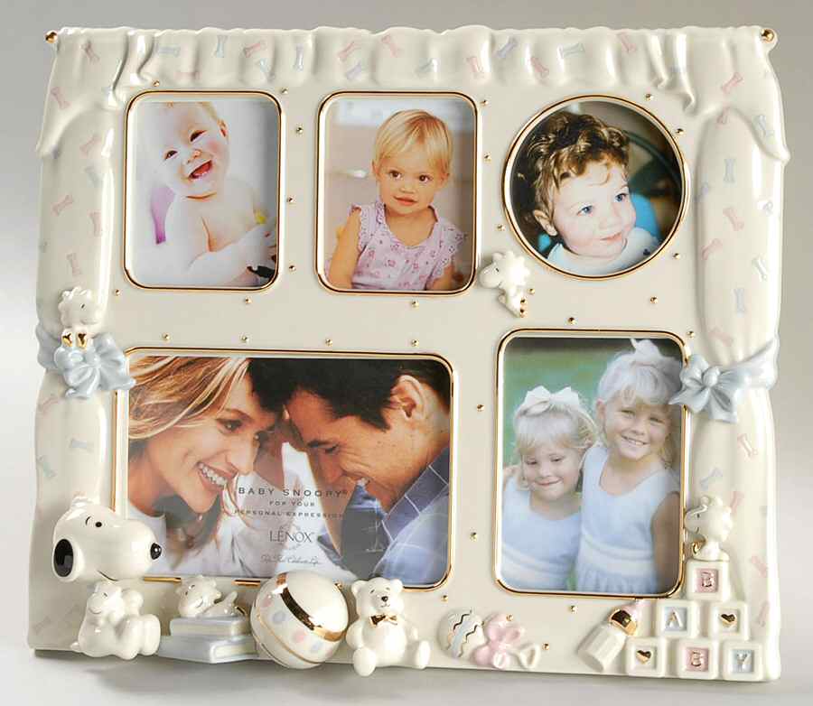 Baby Snoopy Collage Frame (Holds 5 Photos) by Lenox-1