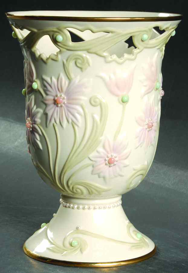 Gem Blossoms 1 Piece Hurricane Votive by Lenox-1