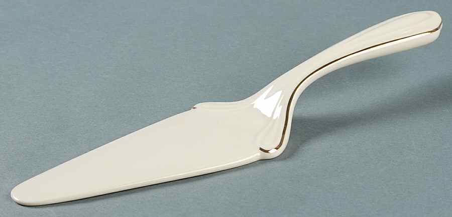 Housewarming Collection Solid Ceramic Pie/Cake Server by Lenox-1