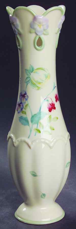 Spring Bouquet 8" Bud Vase by Lenox-1