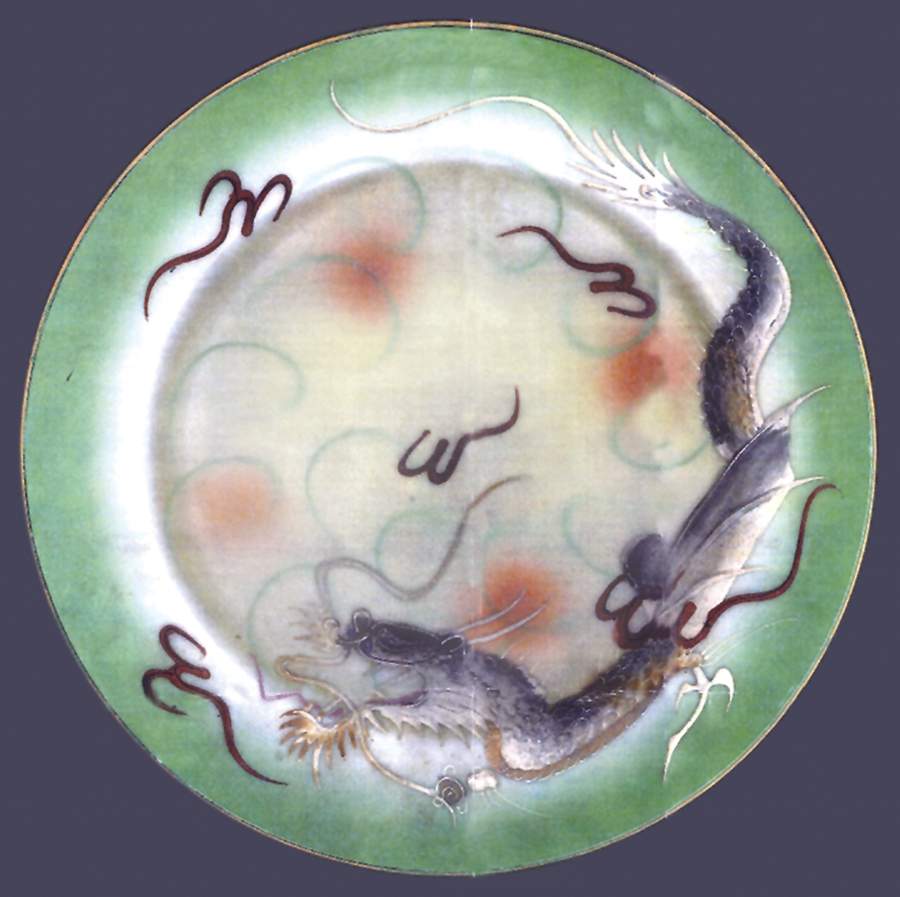Lky3 Salad Plate by Lucky China-1