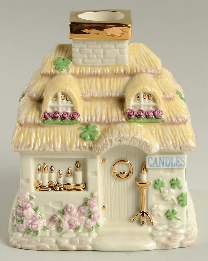 Irish Blessing Single Light Candlestick by Lenox-1