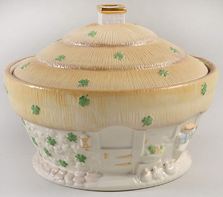 Irish Blessing Round Covered Vegetable by Lenox-1