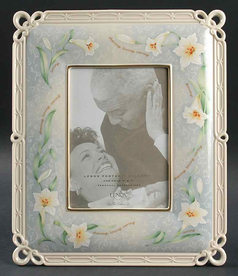 Sentiment Frames Frame-Holds 5" X 7" Pierced by Lenox-1