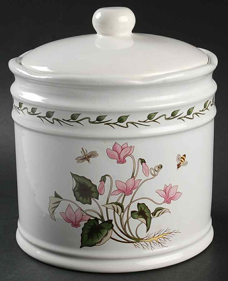 Botanical Extra Large Canister & Lid by Lillian Vernon-1