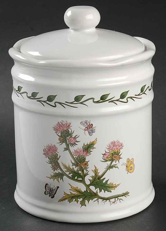 Botanical Medium Canister & Lid by Lillian Vernon-1
