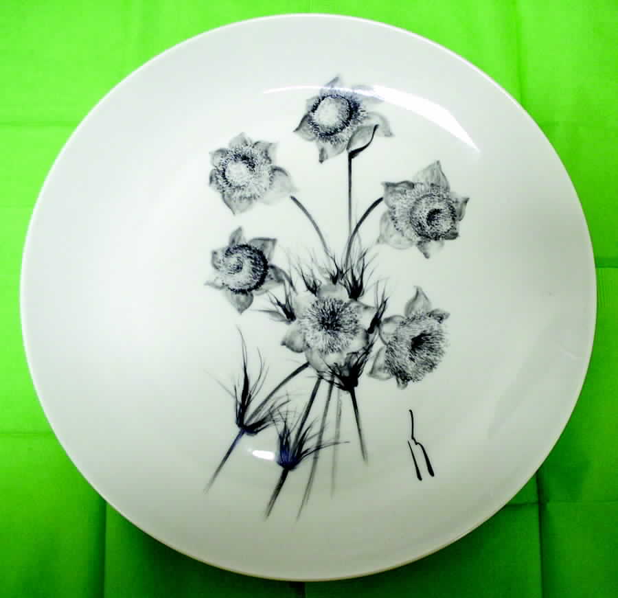 Orient Cake Plate by Limoges-French-1