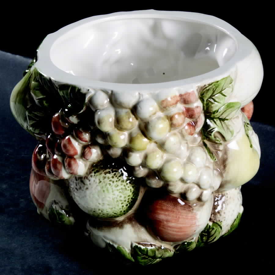 Fruits of Italy Cookie Jar No Lid by Lefton-1