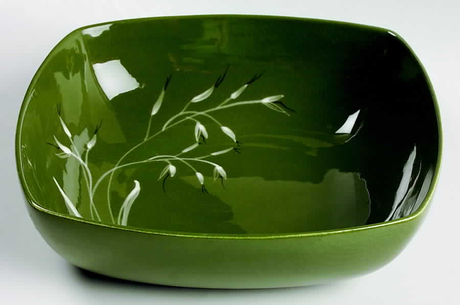 LMI3 9" Square Vegetable Bowl by La Mirada-1
