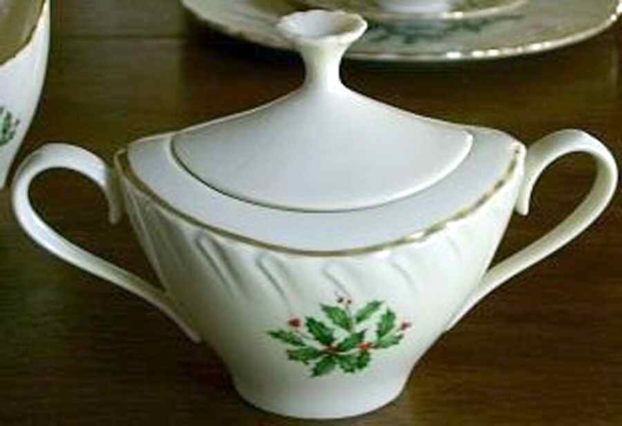 L77 Sugar Bowl & Lid by Lenox-1