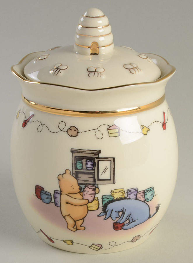 Classic Pooh Small Canister & Lid by Lenox-1