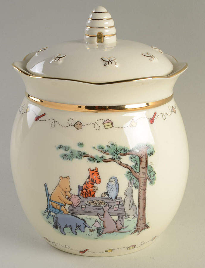 Classic Pooh Large Canister & Lid by Lenox-1