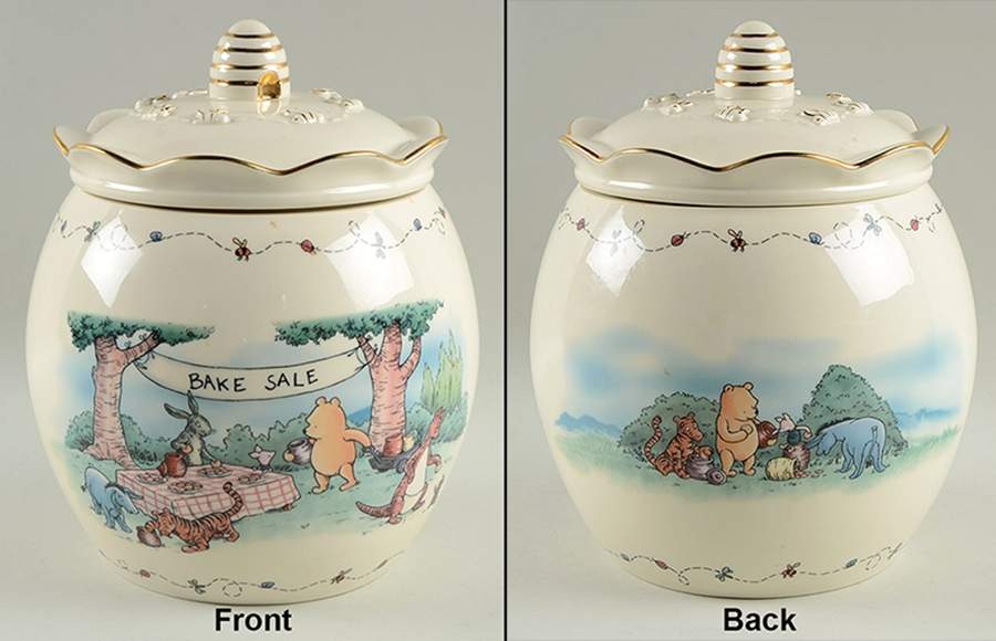 Classic Pooh Cookie Jar & Lid by Lenox-1