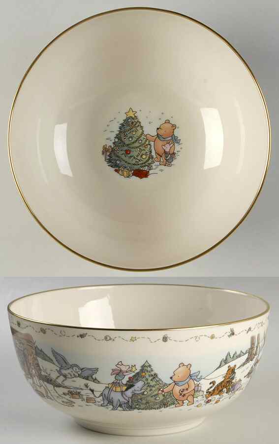 Classic Pooh 8" Round Deep Bowl by Lenox-1