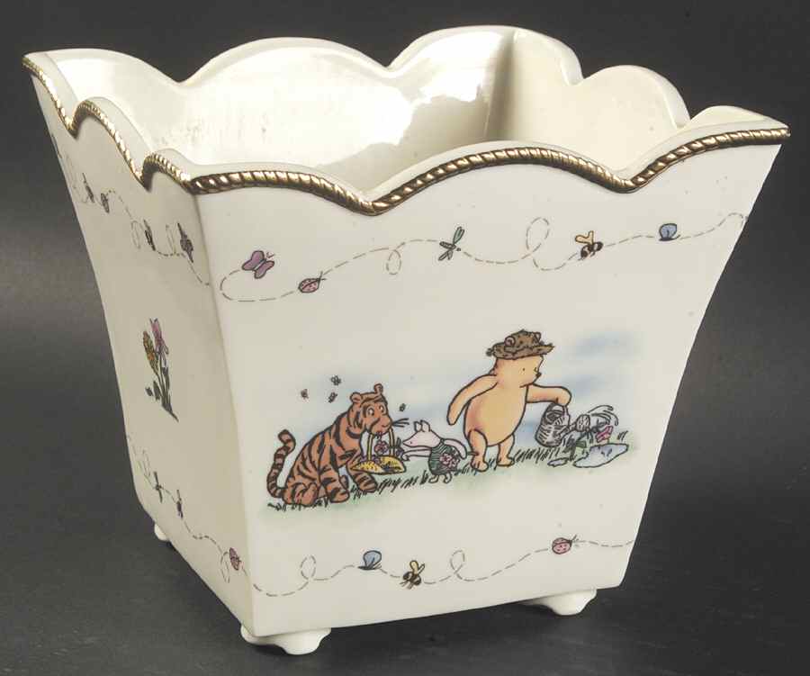 Classic Pooh Square Planter by Lenox-1