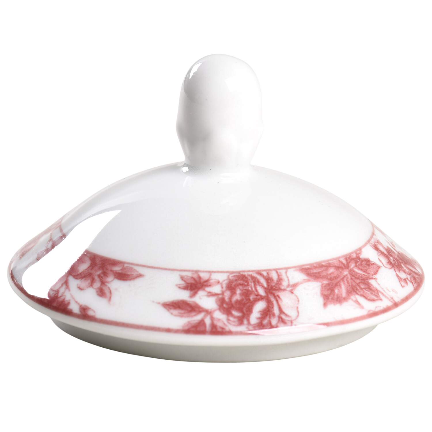 Rosarium Chintz Lid for Sugar Bowl by Lynn's China-1