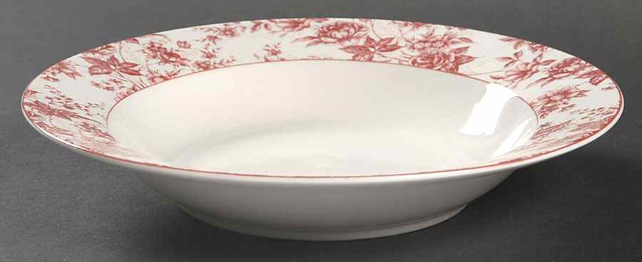 Rosarium Chintz Rim Soup Bowl by Lynn's China-1