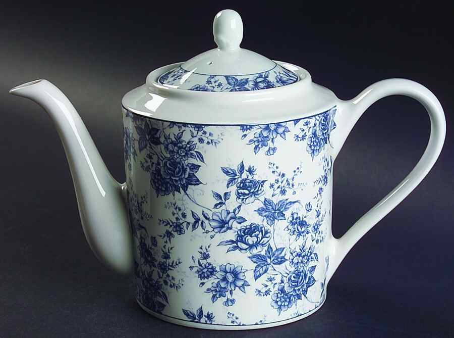 Chesam Chintz Coffee Pot & Lid by Lynn's China-1