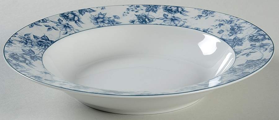 Chesam Chintz Rim Soup Bowl by Lynn's China-1