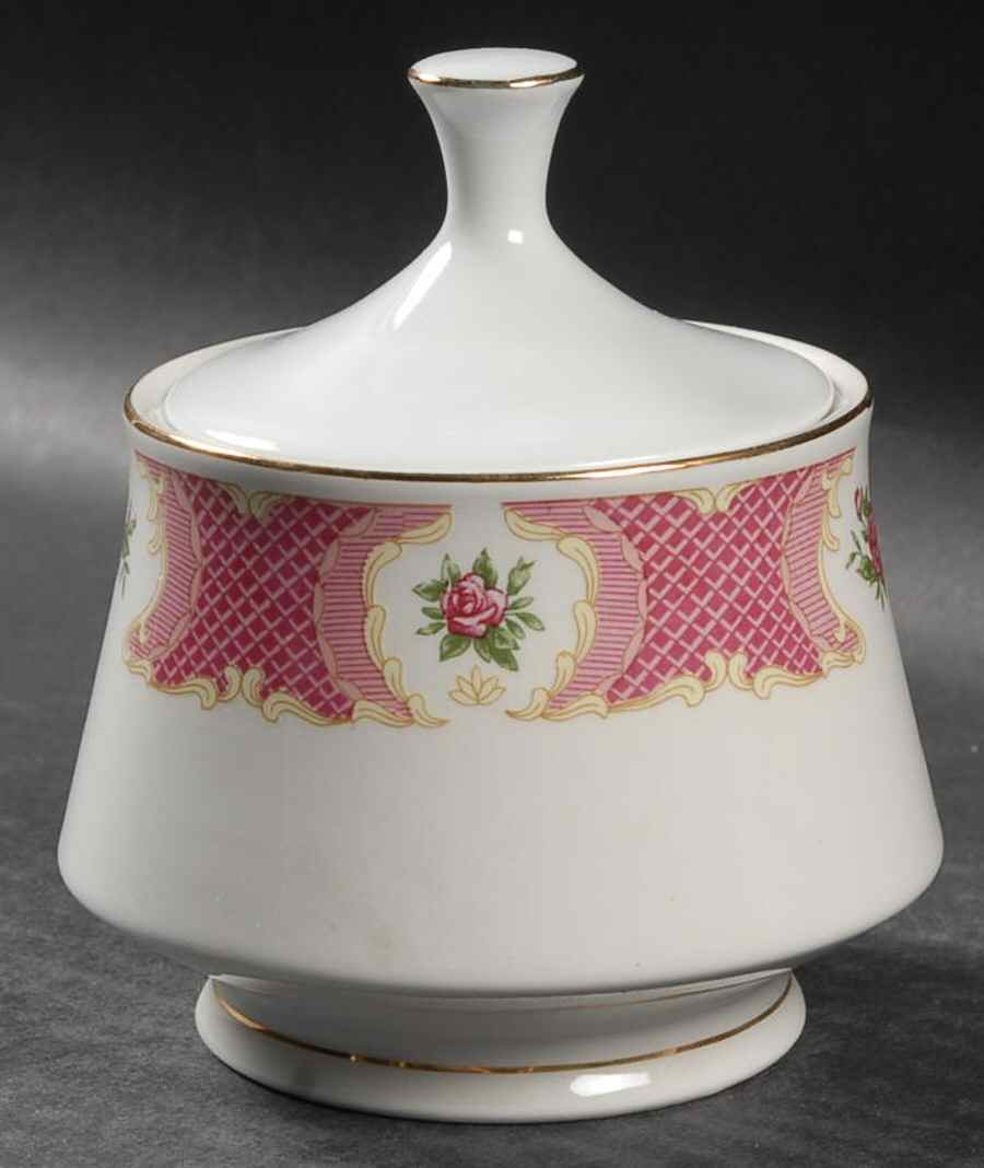 Marquessa Sugar Bowl & Lid by Lynn's China-1