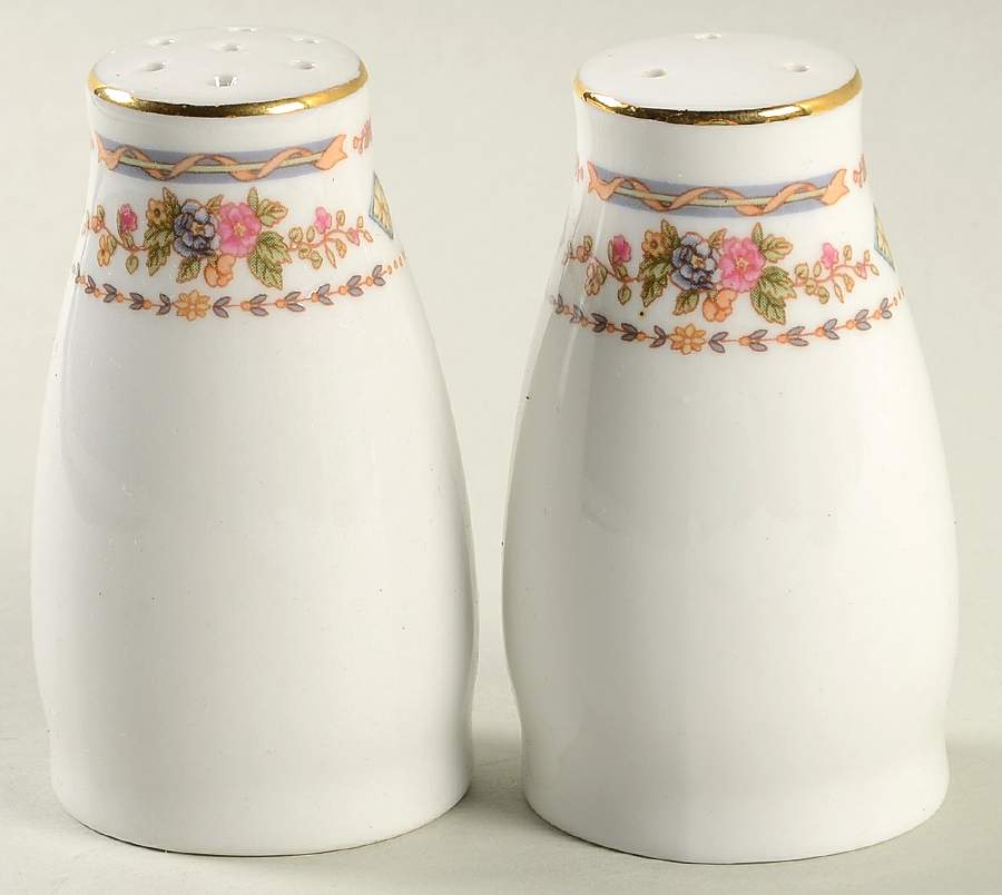 Lourdes Salt & Pepper Set by Lynn's China-1