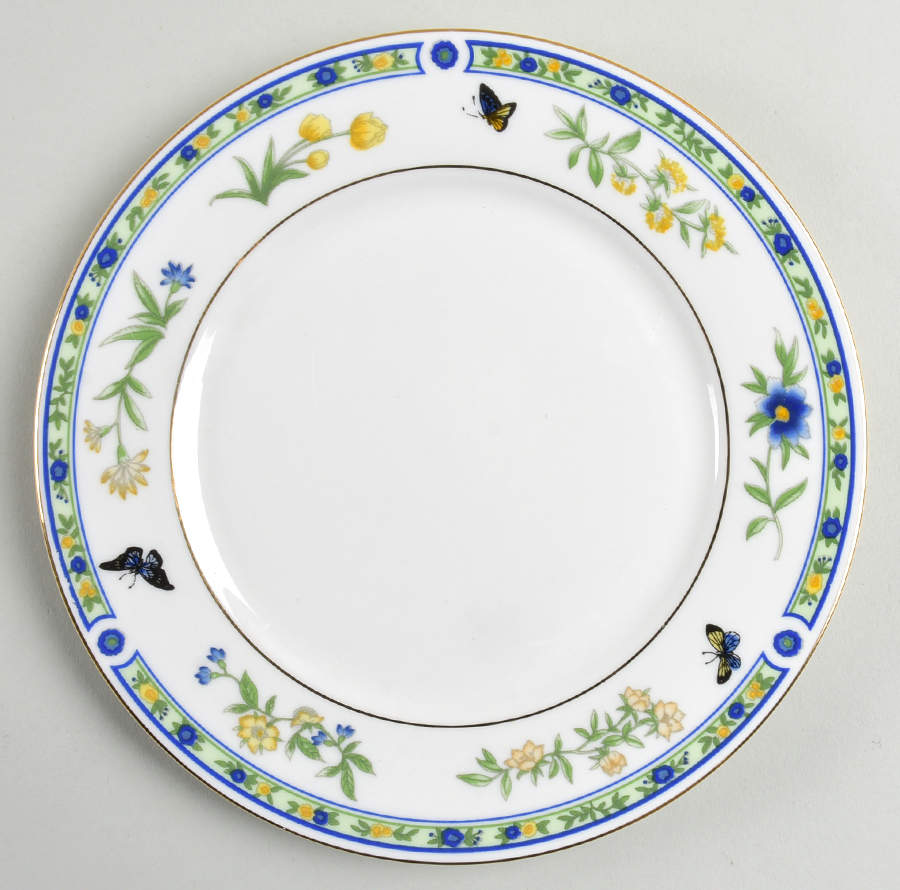 Woodland Butterfly Salad Plate by Lynn's China-1