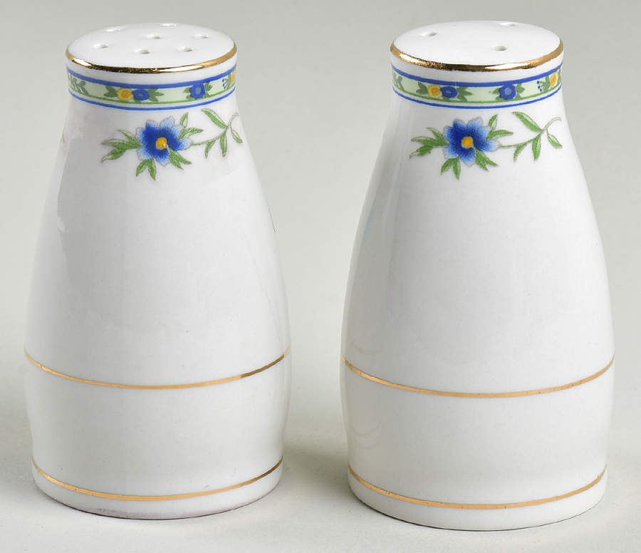 Woodland Butterfly Salt & Pepper Set by Lynn's China-1