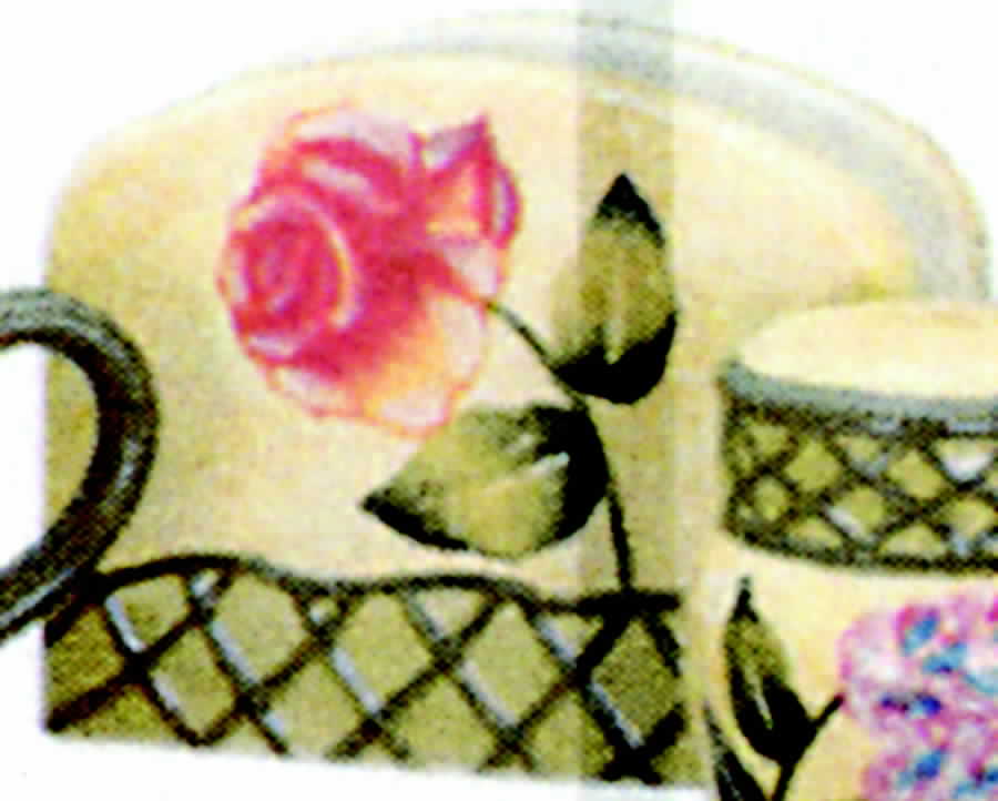 Emma's Garden Napkin Holder by Lynn's China-1