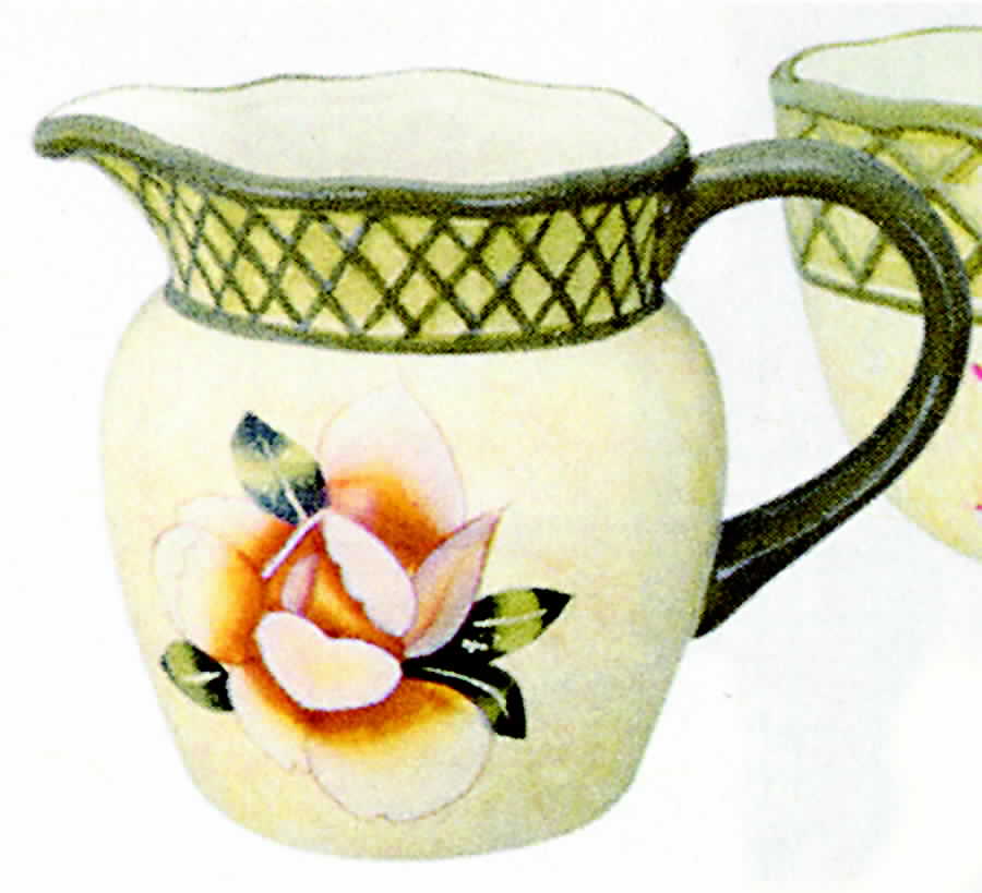 Emma's Garden 96 Oz Pitcher by Lynn's China-1