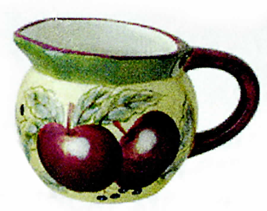 Apple Tartan Creamer by Lynn's China-1