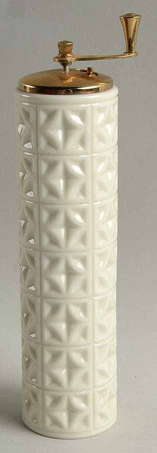 Horizon Collection Gold Pepper Mill by Lenox-1