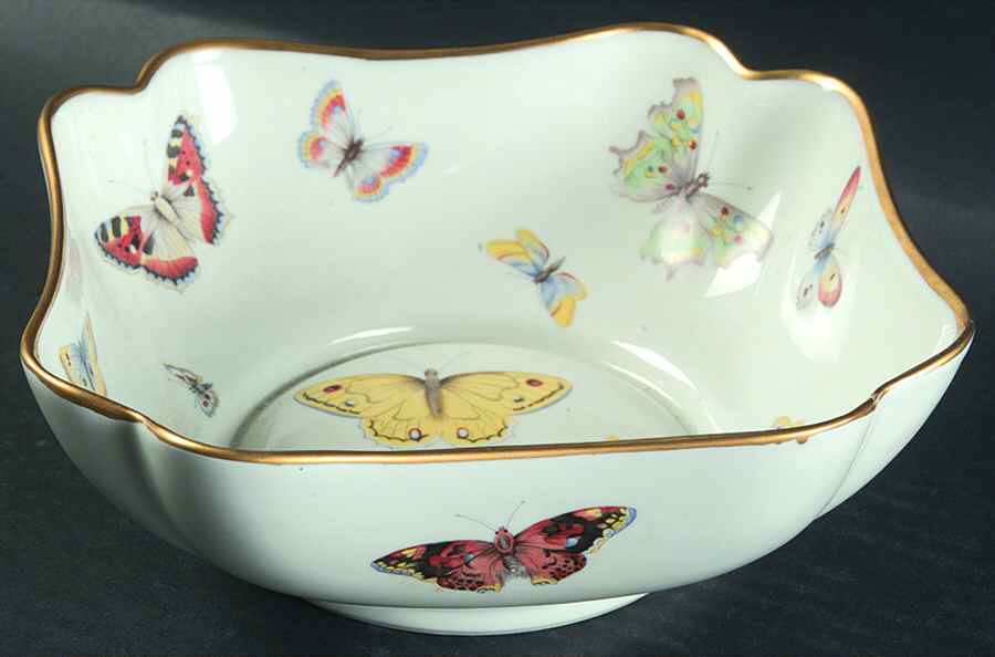 LIM235 7" Square Vegetable Bowl by Limoges-French-1