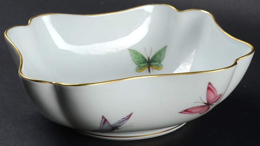 LIM235 6" Square Vegetable Bowl by Limoges-French-1