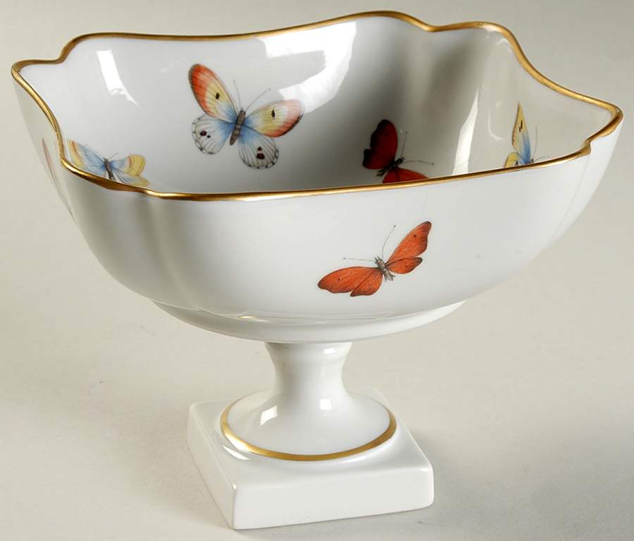LIM235 Round Compote (Height X Width) by Limoges-French-1