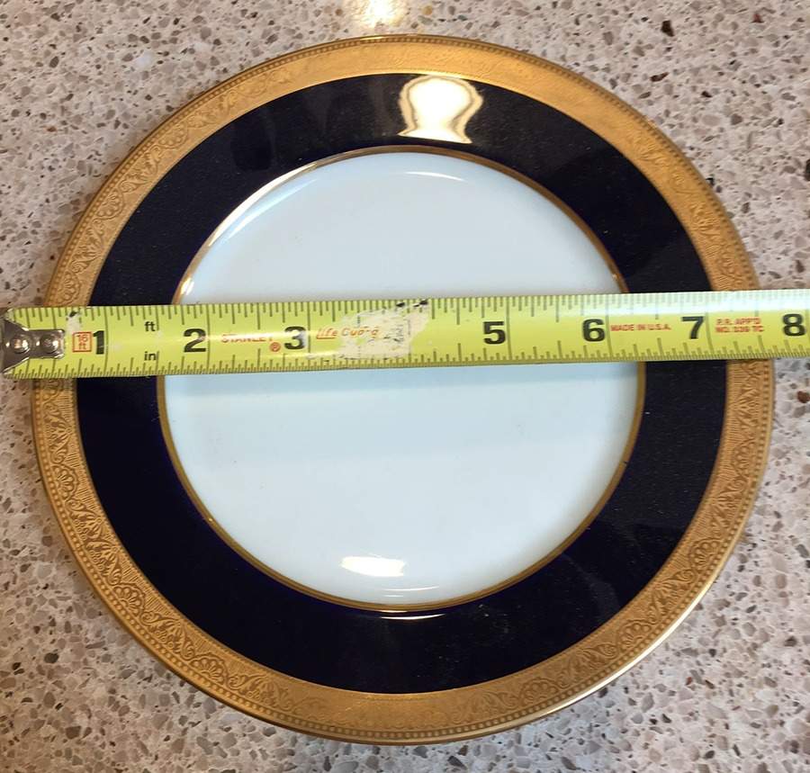 Madame Pompadour Salad Plate by Legle Porc d'Art-1