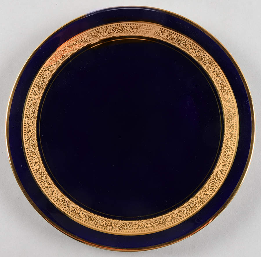 Madame Pompadour Salad Plate by Legle Porc d'Art-1