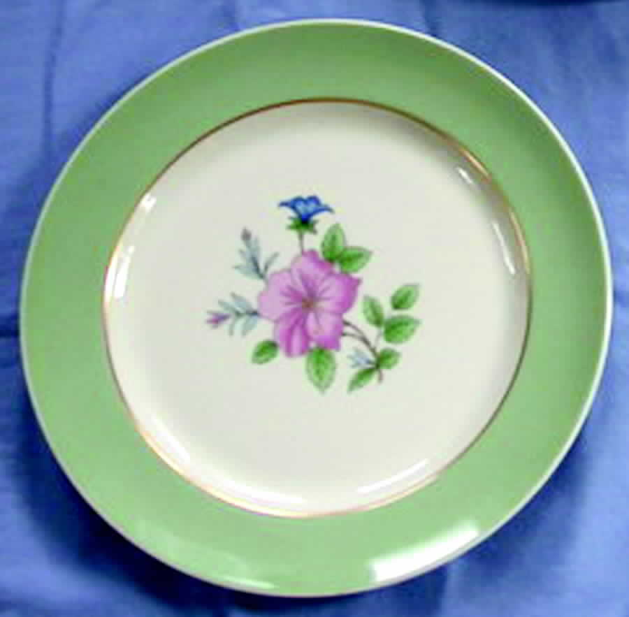 Corinne Green Luncheon Plate by Lenox-1