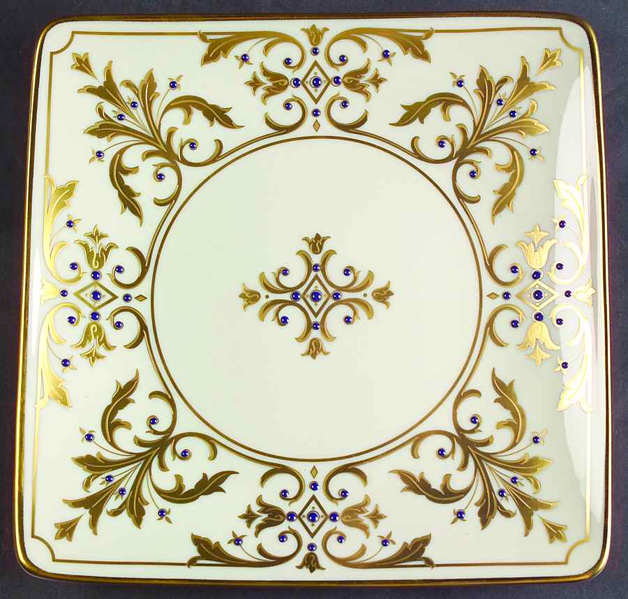 New Century Square Accent Salad Plate by Lenox-1