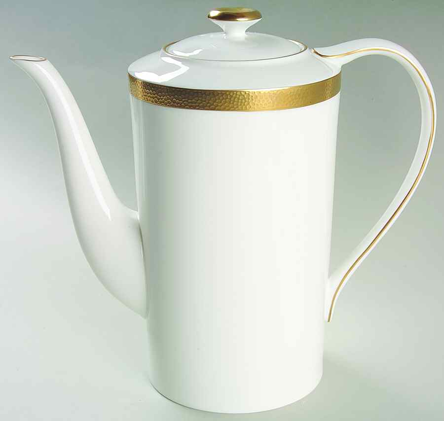 Hewitt Gold Coffee Pot & Lid by Ralph Lauren China-1